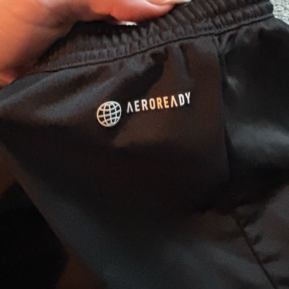 adidas women’s Black Athletic Shorts - Picture 3 of 4